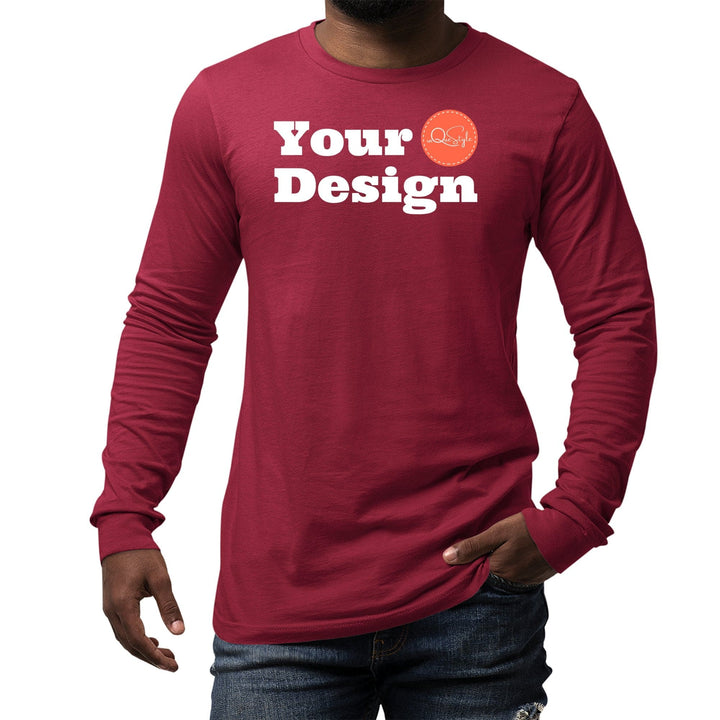 Custom Print Long Sleeve T-shirt - Custom/Apparel/Graphic Tops