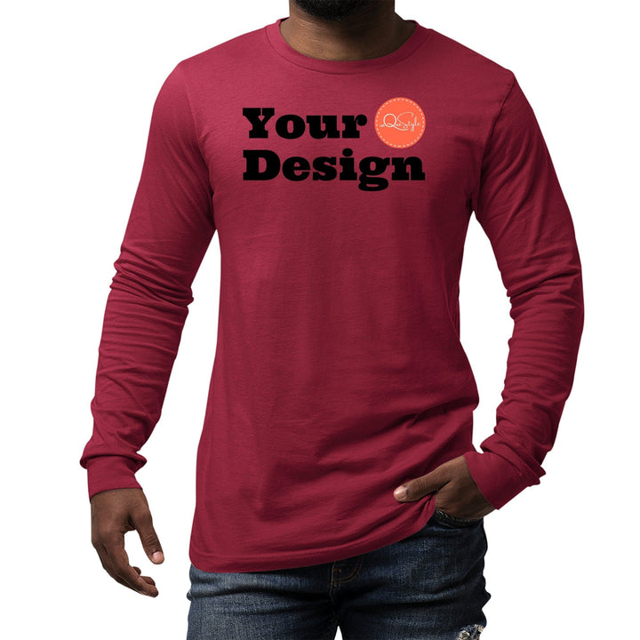 Custom Print Long Sleeve T-shirt - Custom/Apparel/Graphic Tops