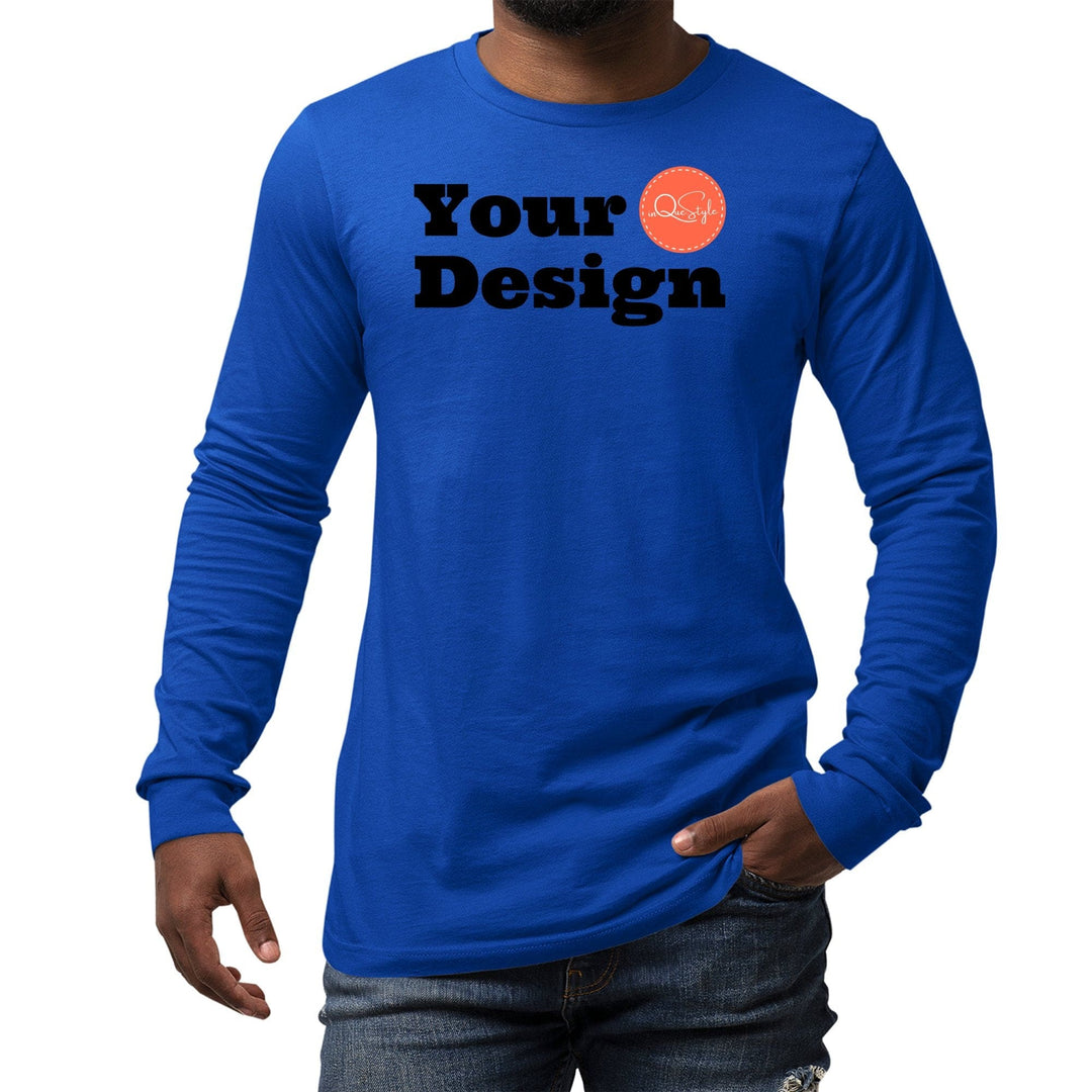 Custom Print Long Sleeve T-shirt - Custom/Apparel/Graphic Tops