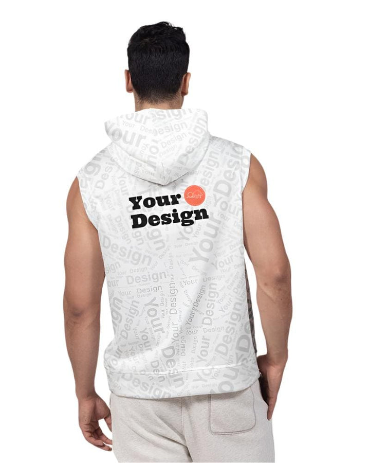 Custom Print Mens Sleeveless Tank Hoodie - Custom | Apparel | Activewear