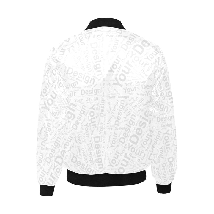 Custom Print Quilted Bomber Jacket For Men - Custom | Outerwear | Jackets