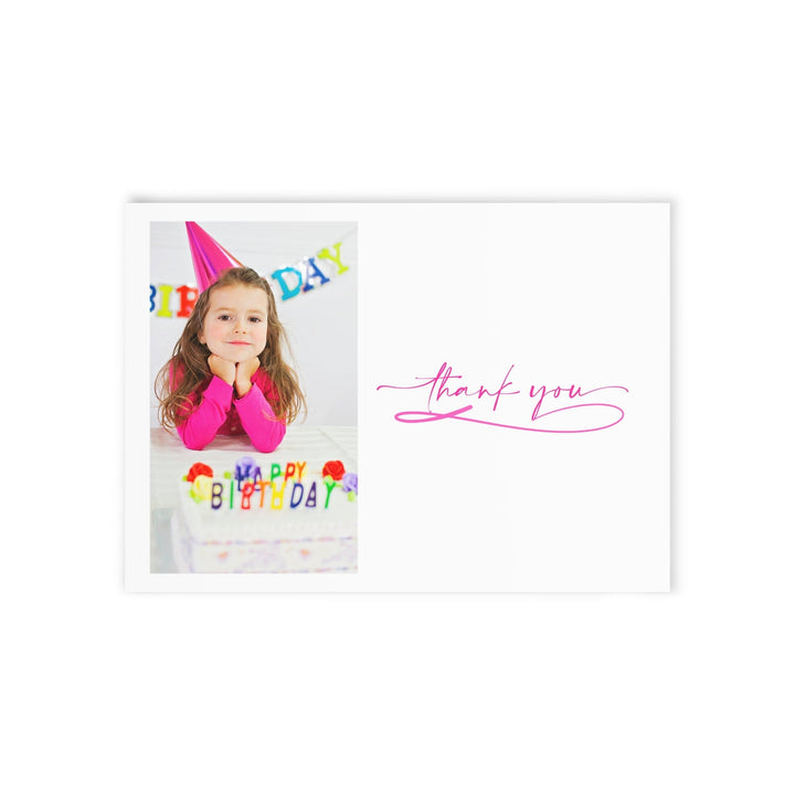 Custom Print Thank you Card - S092024a - Stationery/Thank You Cards