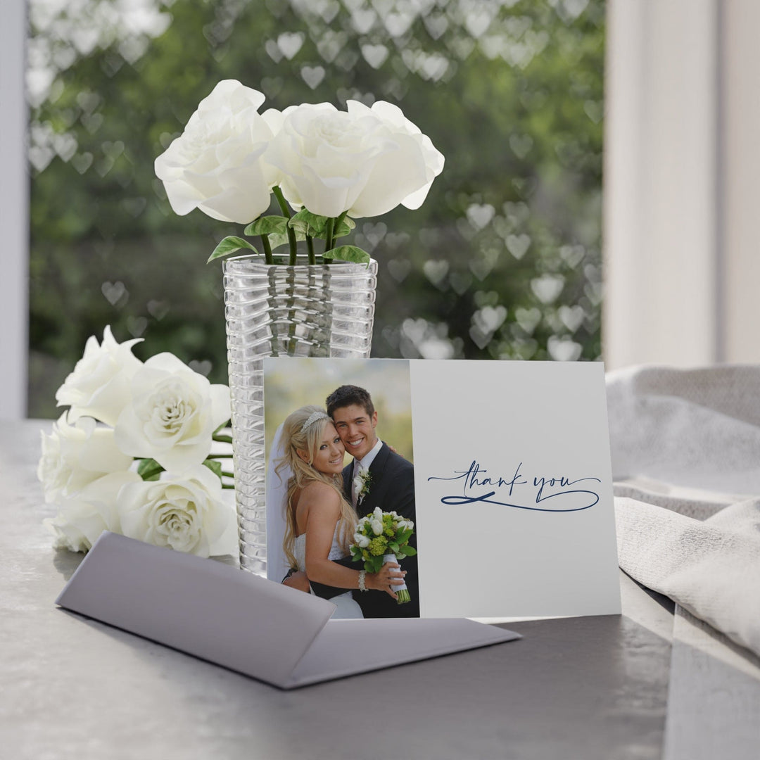 Custom Print Thank you Card - S092024a - Stationery/Thank You Cards
