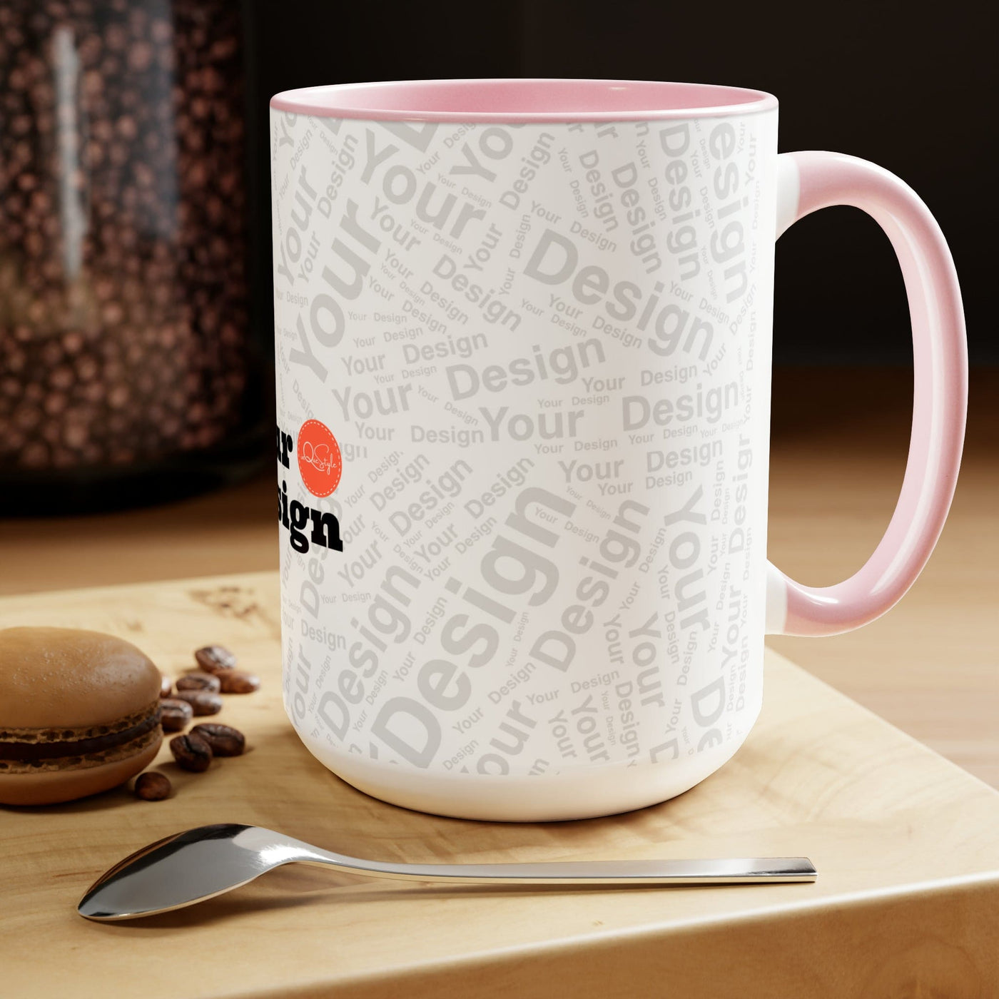 Custom Print Two-Tone Coffee Mugs 15oz - Custom | Mugs