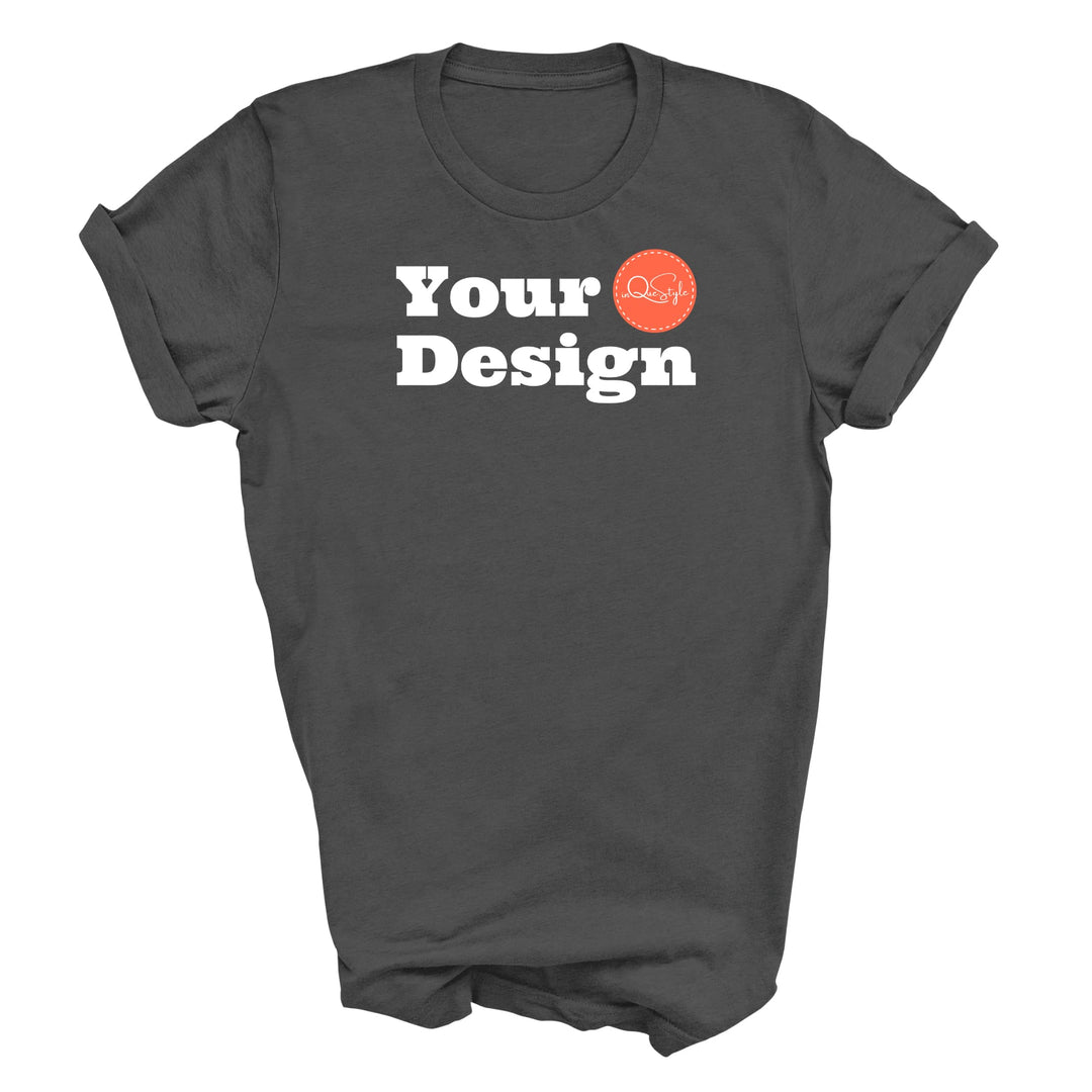 Custom Print Unisex T-shirt - Front/back Design - Custom/Apparel/Graphic Tops