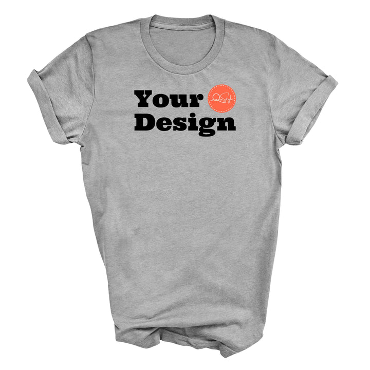 Custom Print Unisex T-shirt - Front/back Design - Custom/Apparel/Graphic Tops