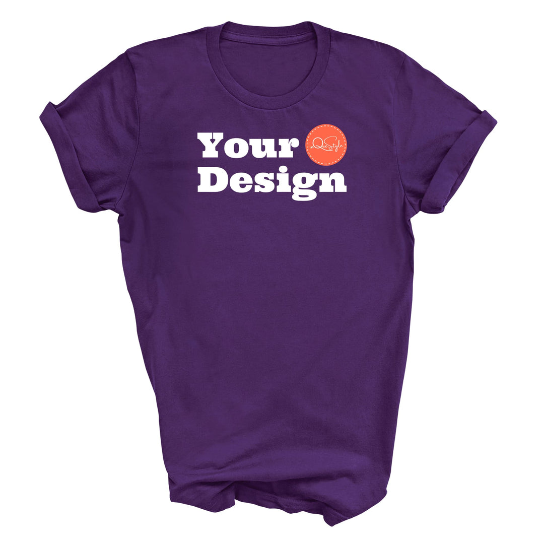 Custom Print Unisex T-shirt - Front/back Design - Custom/Apparel/Graphic Tops