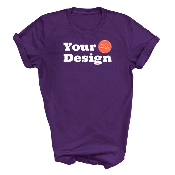 Custom Print Unisex T-shirt - Front/back Design - Custom/Apparel/Graphic Tops