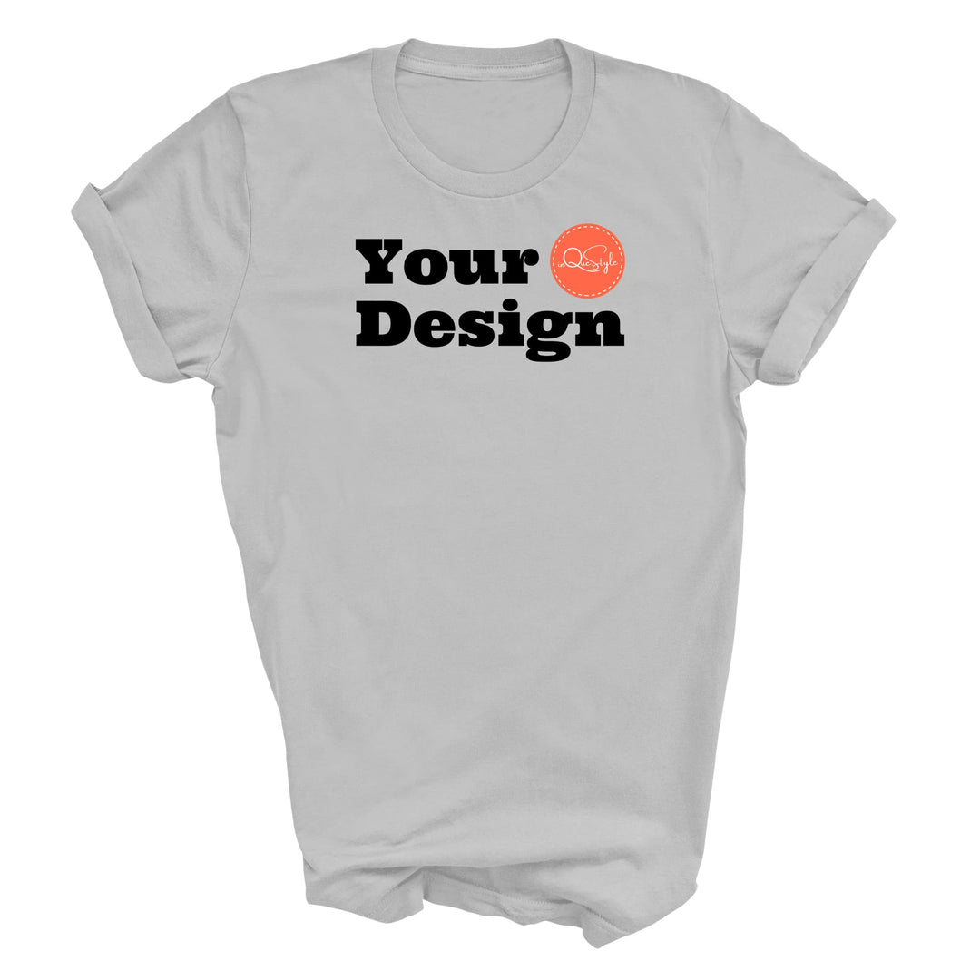 Custom Print Unisex T-shirt - Front/back Design - Custom/Apparel/Graphic Tops