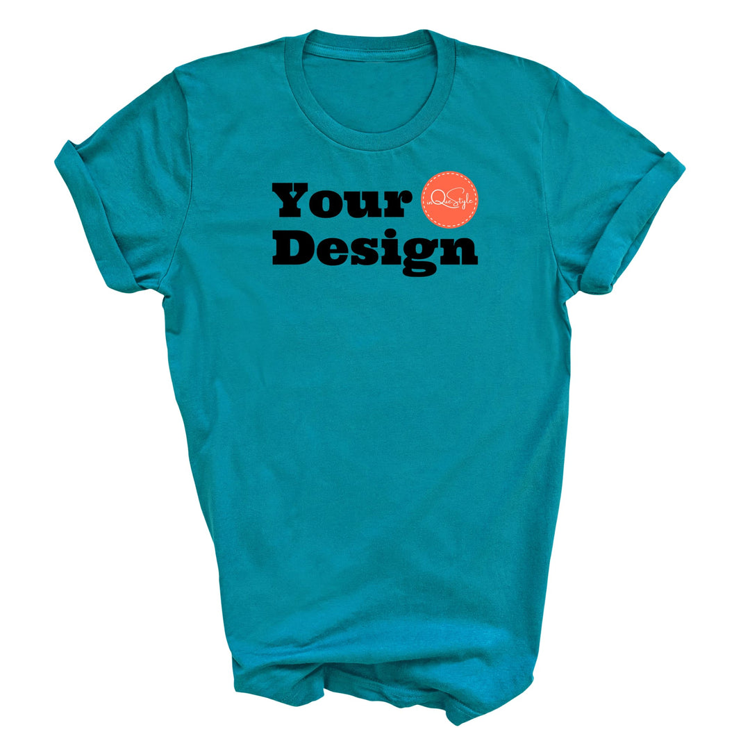 Custom Print Unisex T-shirt - Front/back Design - Custom/Apparel/Graphic Tops