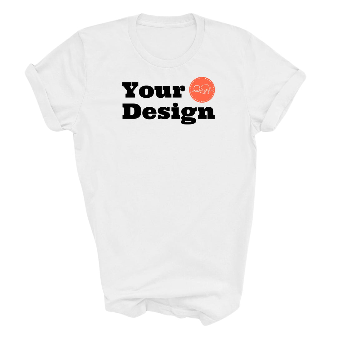 Custom Print Unisex T-shirt - Front/back Design - Custom/Apparel/Graphic Tops