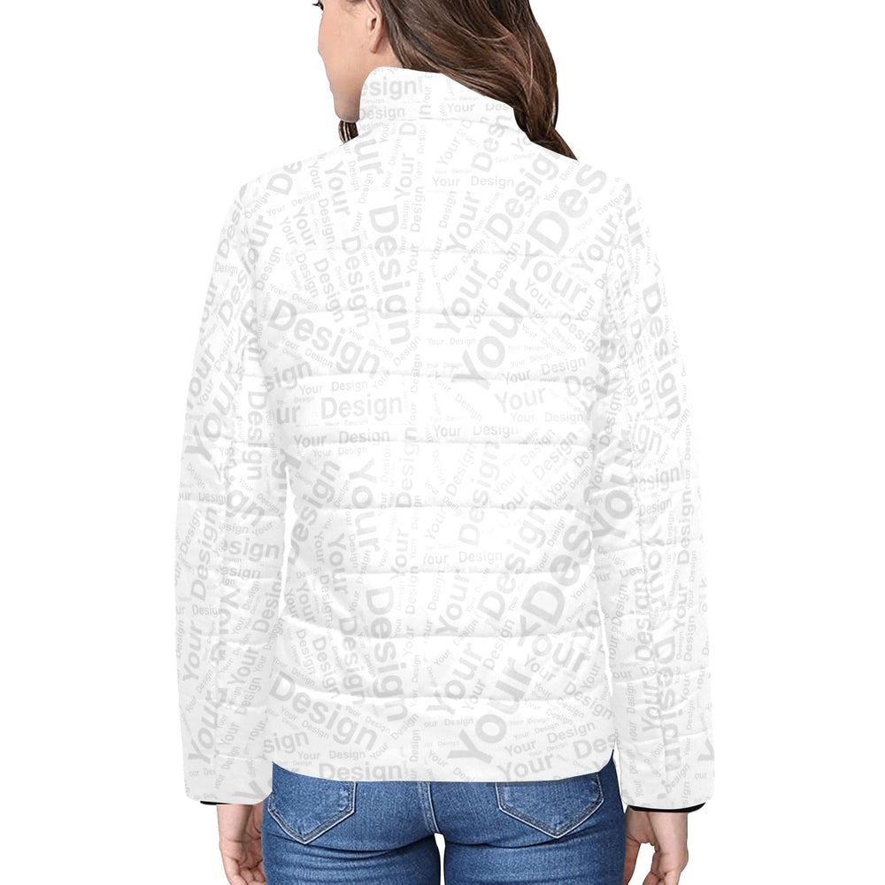 Custom Print Women’s Padded Jacket - Custom | Outerwear | Jackets