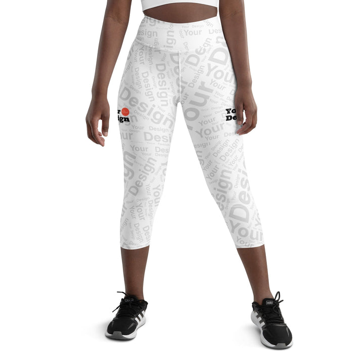 Custom Print Womens Yoga Capri Leggings - Custom | Apparel | Fitness