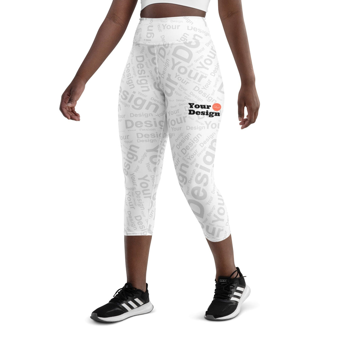 Custom Print Womens Yoga Capri Leggings - Custom | Apparel | Fitness