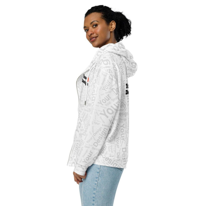 Custom Print Womens Zip Hoodie - Custom | Apparel | Activewear | Hoodies | AOP