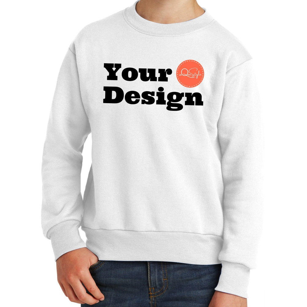 Custom Print Youth Sweatshirt - Custom | Apparel | Graphic Tops