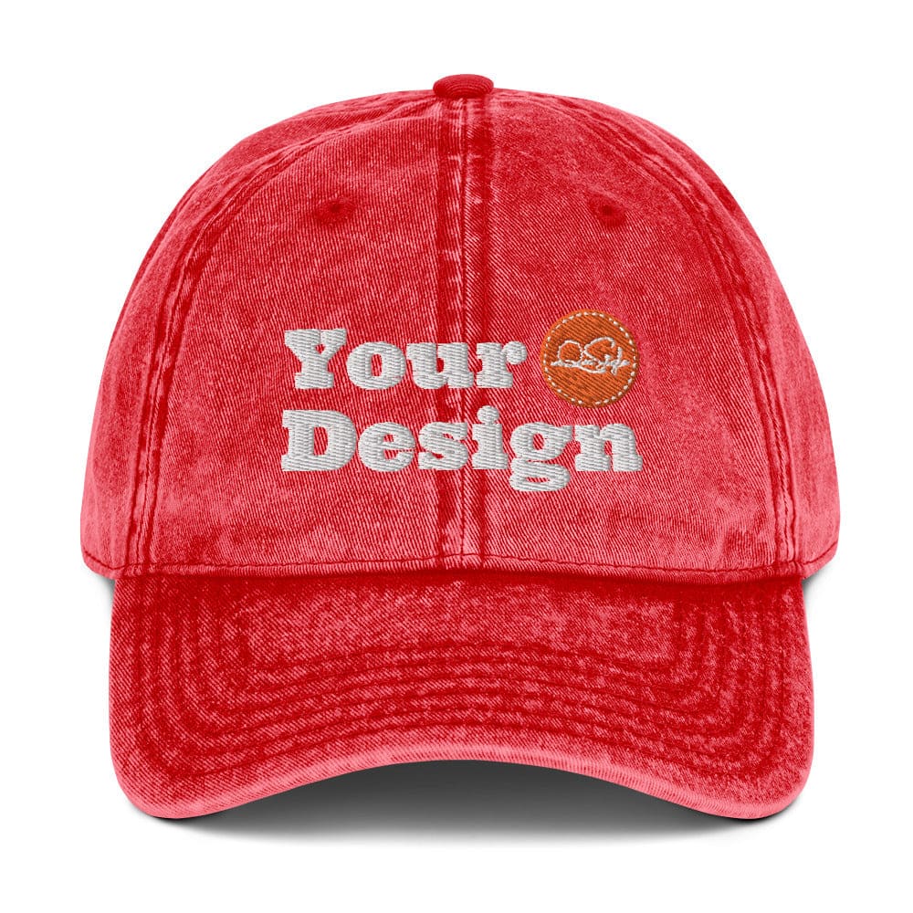 Custom Vintage Cotton Twill Cap