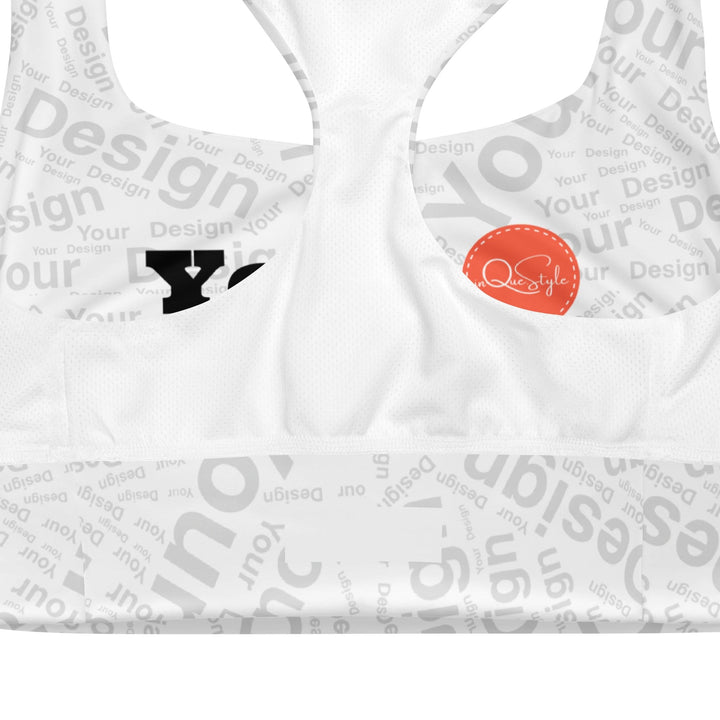 Custom Print Womens Longline Sports Bra - Custom | Apparel | Fitness