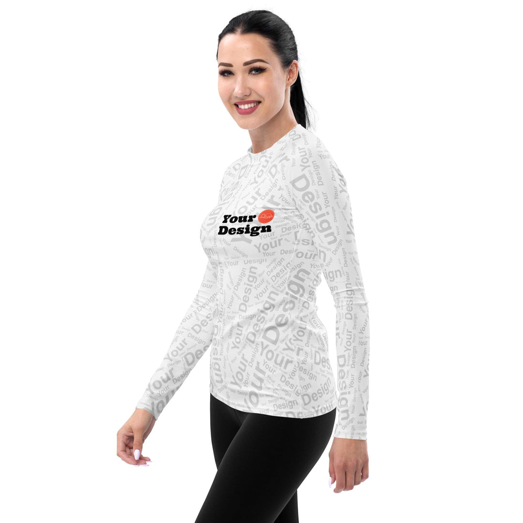 Custom Womens Rash Guard Sports Shirt - Custom | Apparel | Fitness