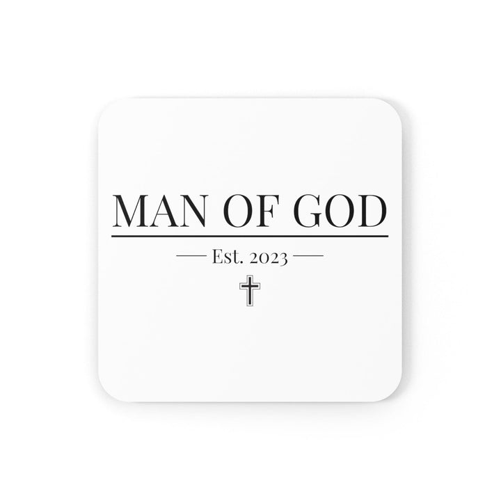 Decorative Coaster Set 4-piece Say It Soul Man Of God T-shirt Christian