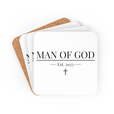 Decorative Coaster Set 4 - piece Say It Soul Man Of God T - shirt Christian