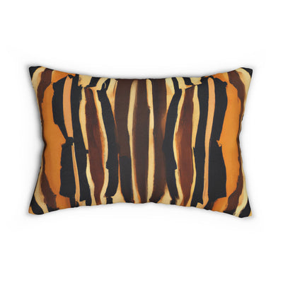 Decorative Lumbar Throw Pillow - Zorse Geometric Print Pattern - Home Decor