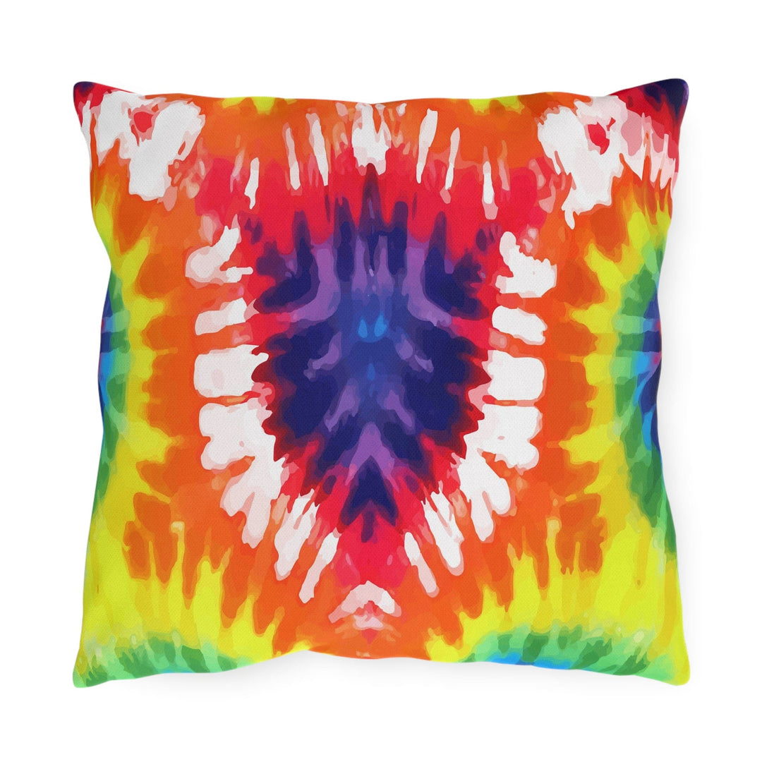 Decorative Indoor/outdoor Pillow Psychedelic Rainbow Tie Dye - Decorative