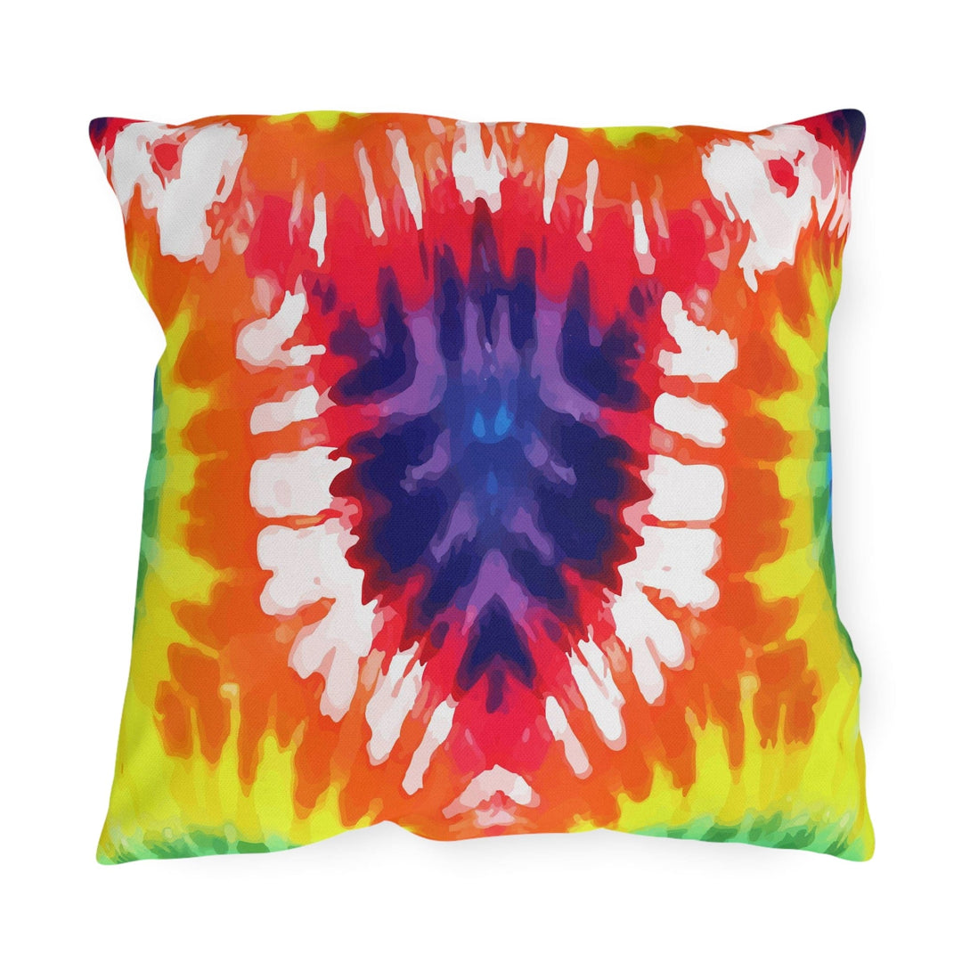 Decorative Indoor/outdoor Pillow Psychedelic Rainbow Tie Dye - Decorative