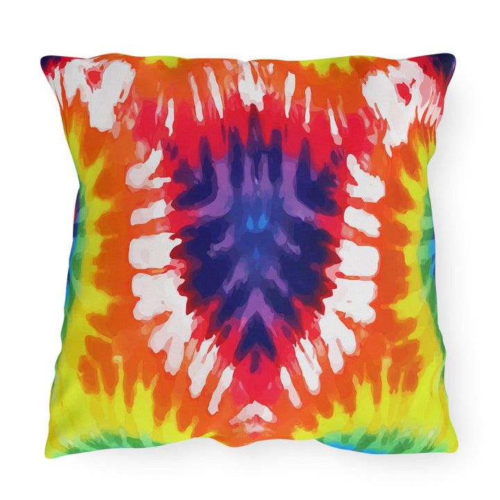 Decorative Indoor/outdoor Pillow Psychedelic Rainbow Tie Dye - Decorative