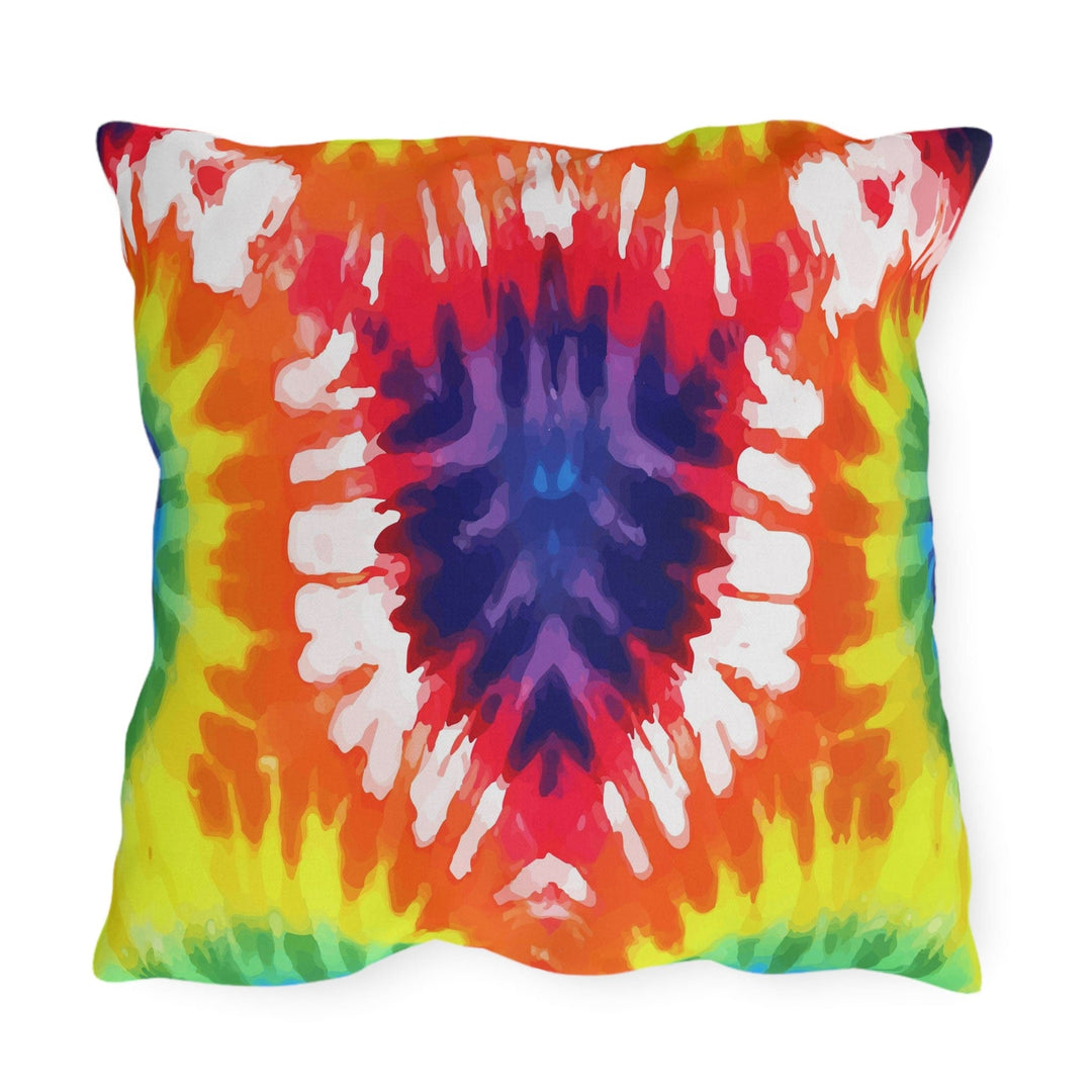 Decorative Indoor/outdoor Pillow Psychedelic Rainbow Tie Dye - Decorative