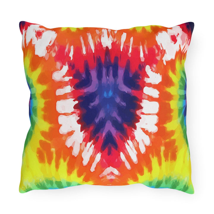 Decorative Indoor/outdoor Pillow Psychedelic Rainbow Tie Dye - Decorative