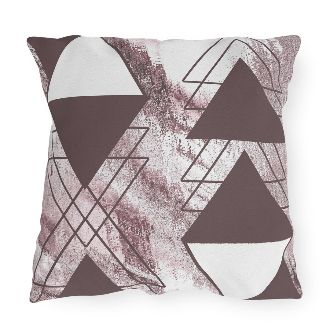 Decorative Indoor/outdoor Pillow Mauve Colorblock - Decorative | Throw Pillows