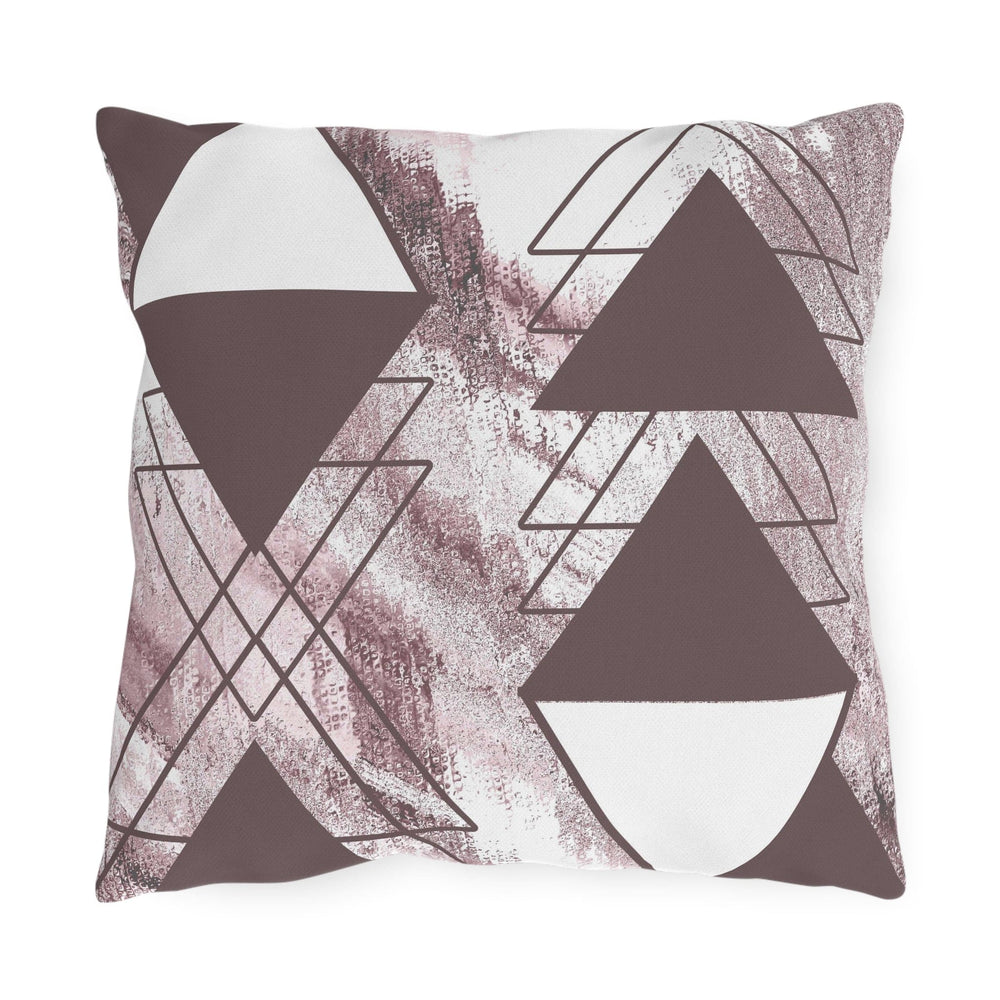 Decorative Indoor/outdoor Pillow Mauve Colorblock - Decorative | Throw Pillows