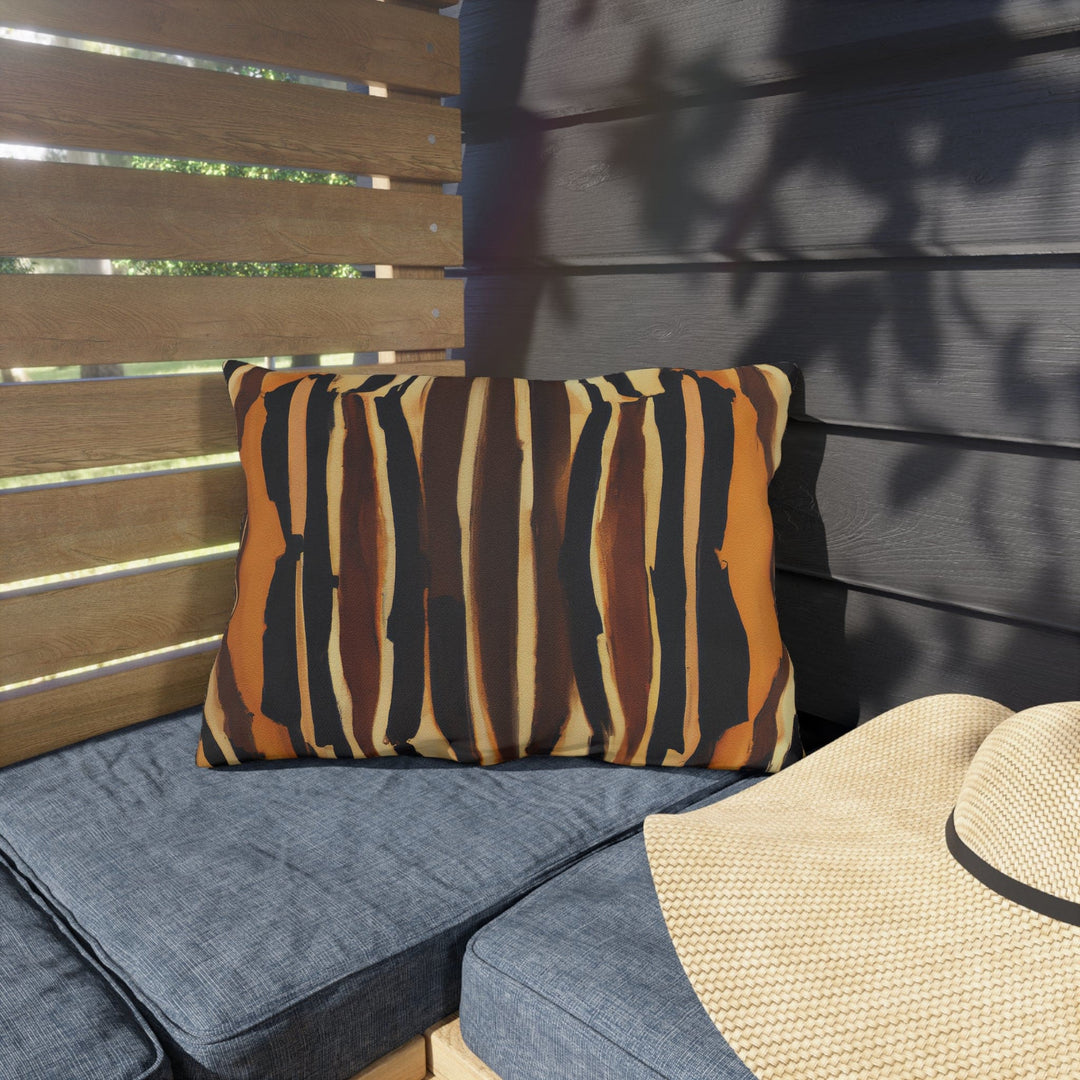 Decorative Indoor/outdoor Pillow - Zorse Geometric Pattern - Decorative/Throw