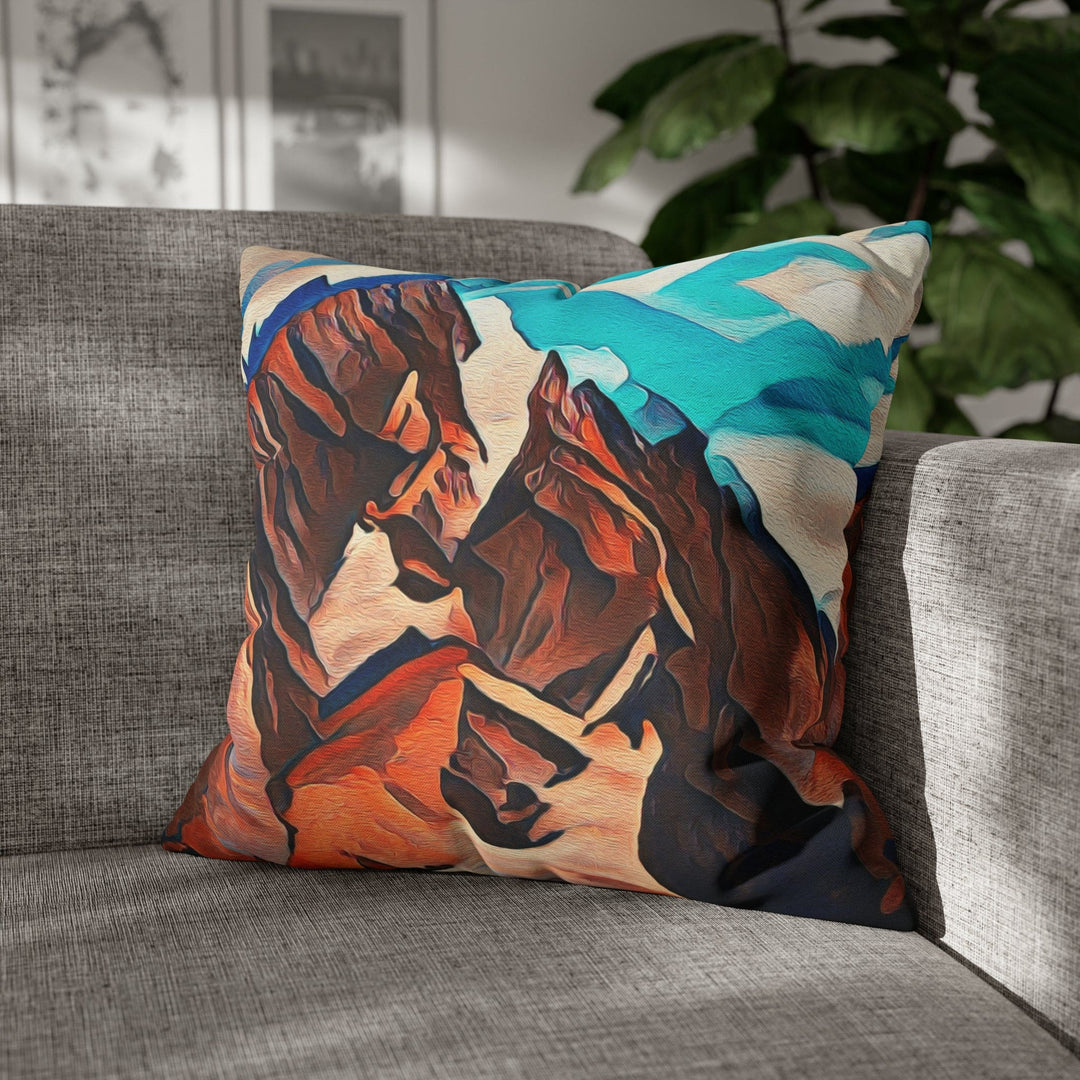 Decorative Throw Pillow Cover Brown Horses - Decorative | Throw Pillows | Covers