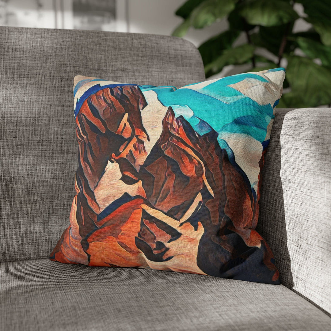 Decorative Throw Pillow Cover Brown Horses - Decorative | Throw Pillows | Covers