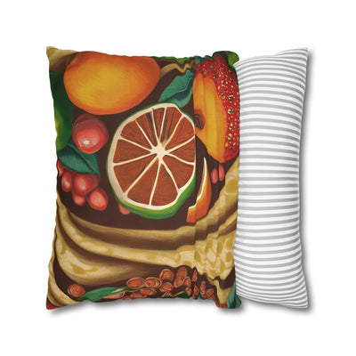 Decorative Throw Pillow Cover Fruit Print 26352 - Home Decor