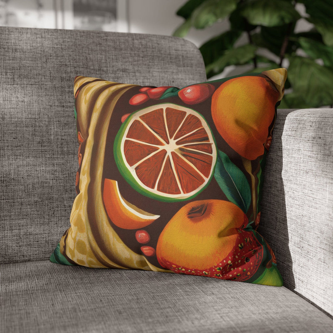 Decorative Throw Pillow Cover Fruit Print 26352 - Decorative | Throw Pillows