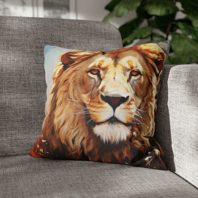Decorative Throw Pillow Cover Lion Of Judah No 1 Lion Art - Home Decor