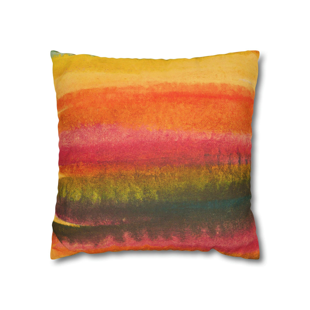 Decorative Throw Pillow Cover - Autumn Fall Watercolors - Decorative/Throw