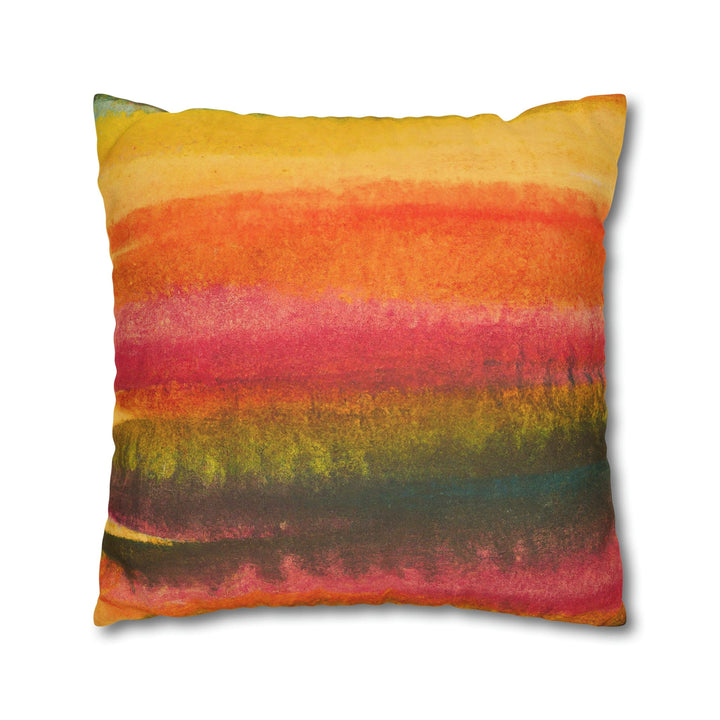 Decorative Throw Pillow Cover - Autumn Fall Watercolors - Decorative/Throw