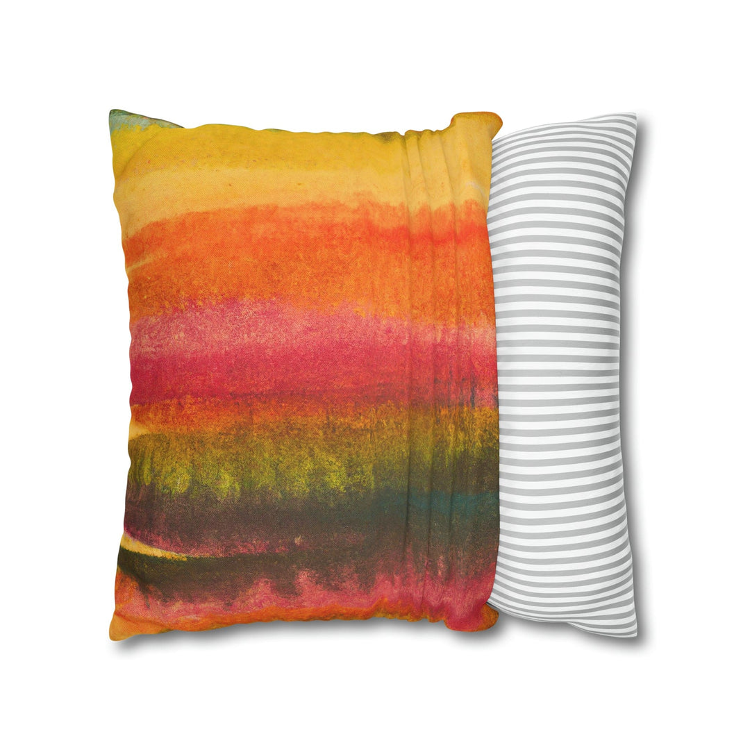 Decorative Throw Pillow Cover - Autumn Fall Watercolors - Decorative/Throw