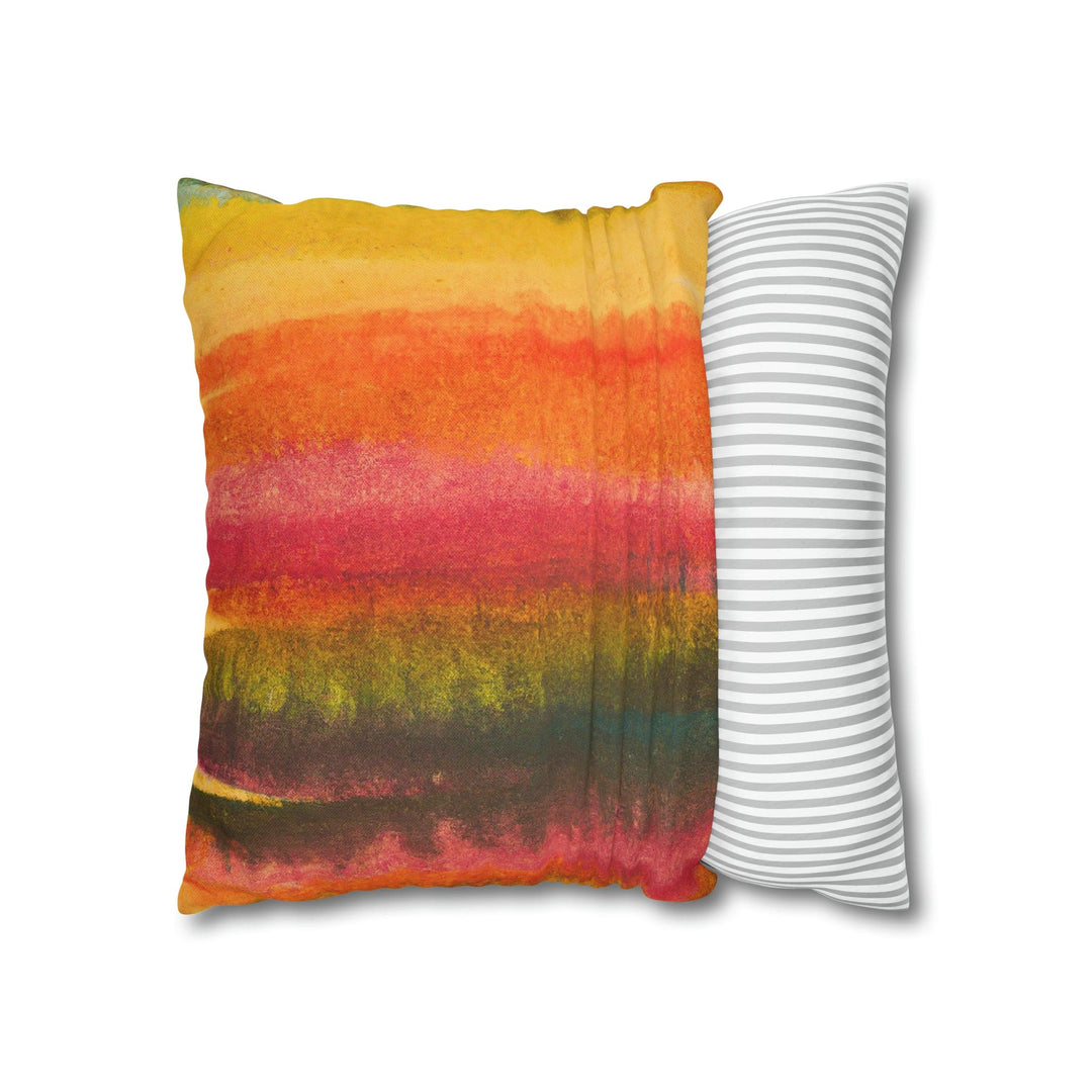 Decorative Throw Pillow Cover - Autumn Fall Watercolors - Decorative/Throw