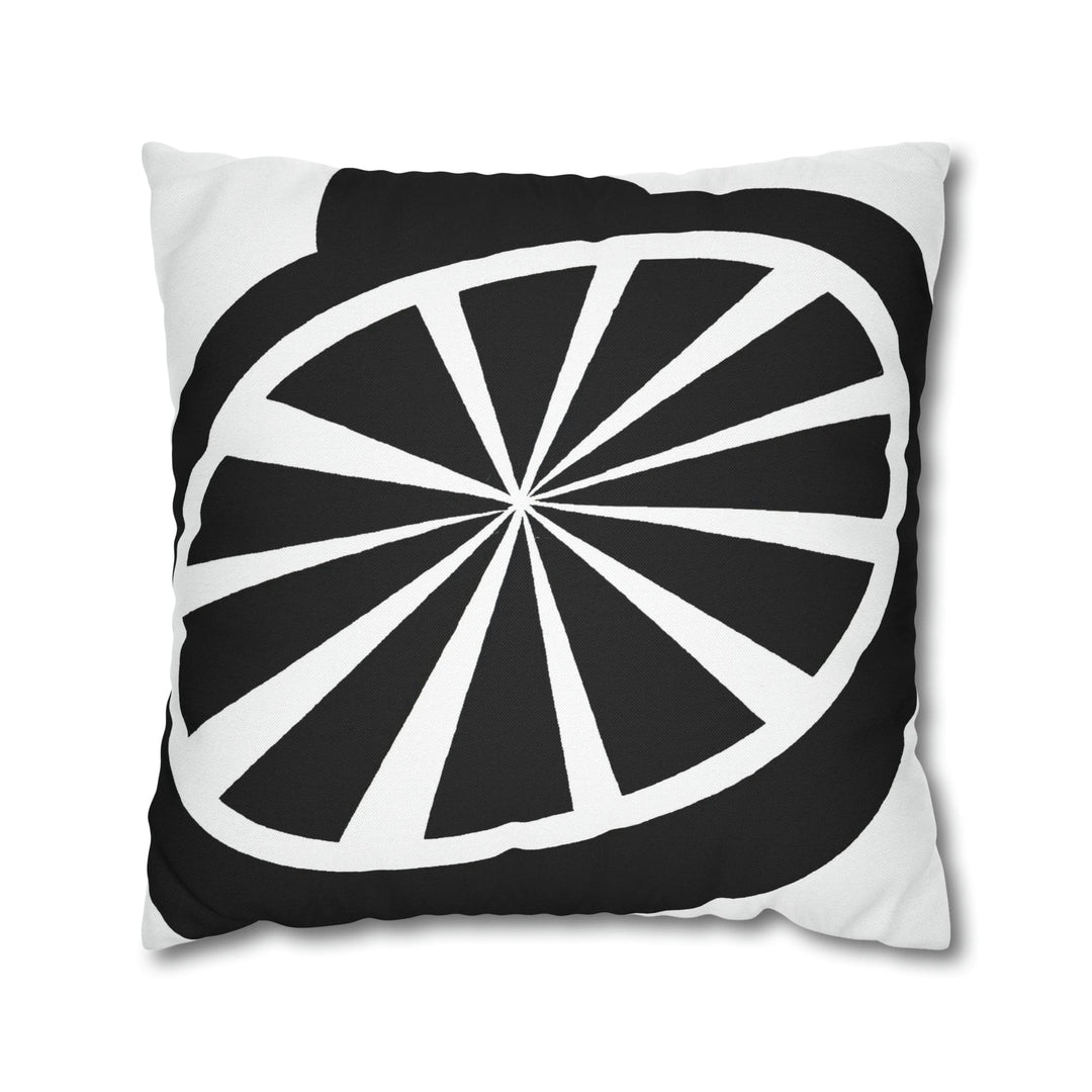 Decorative Throw Pillow Covers Black and White Geometric Pattern - Decorative