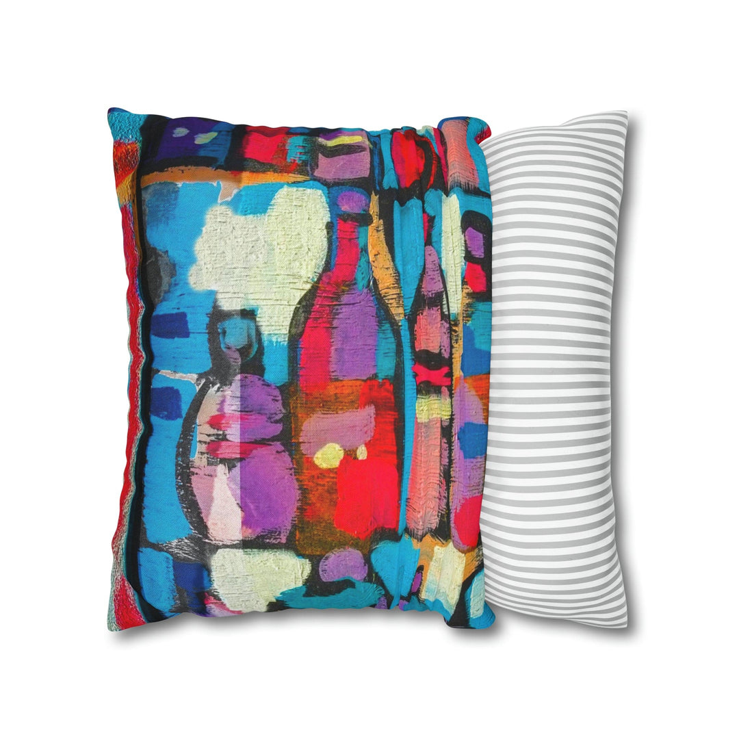 Decorative Throw Pillow Cover - Sutileza Smooth Abstract Pattern