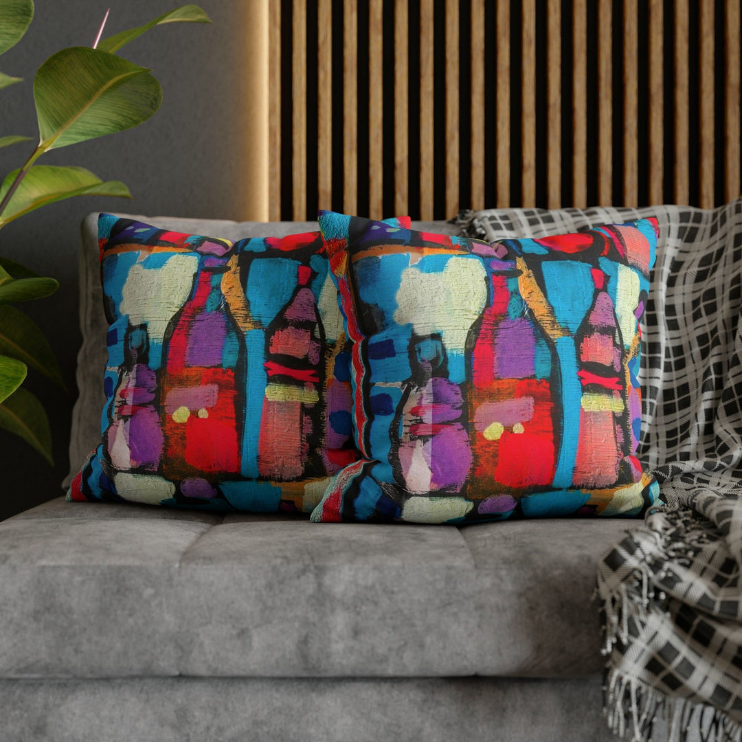 Decorative Throw Pillow Cover - Sutileza Smooth Abstract Pattern