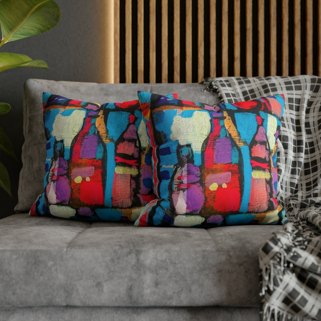 Decorative Throw Pillow Cover - Sutileza Smooth Abstract Pattern
