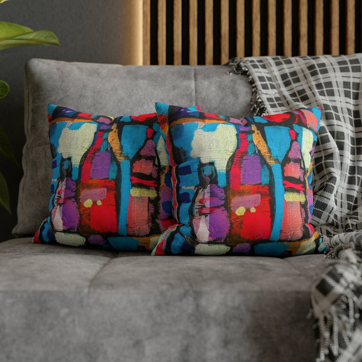 Decorative Throw Pillow Cover - Sutileza Smooth Abstract Pattern