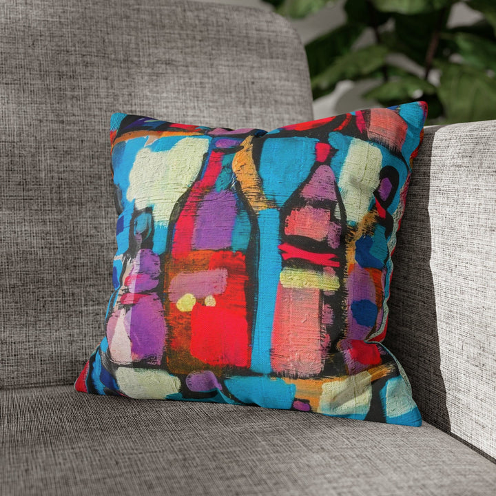 Decorative Throw Pillow Cover - Sutileza Smooth Abstract Pattern