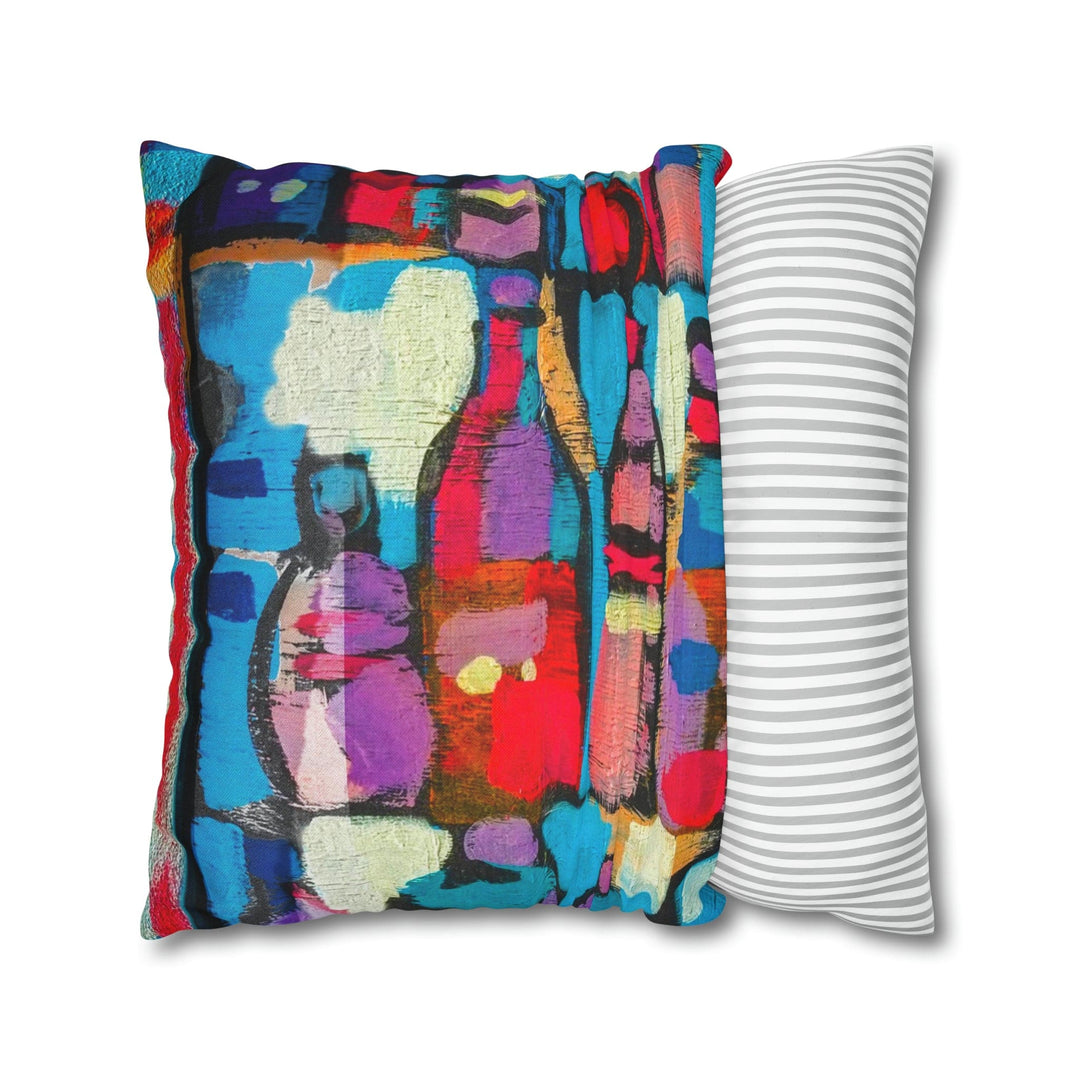 Decorative Throw Pillow Cover - Sutileza Smooth Abstract Pattern